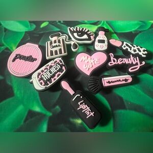 10 Make Up Croc Charms Shoe Charms Jibbit Disney Croc Charms